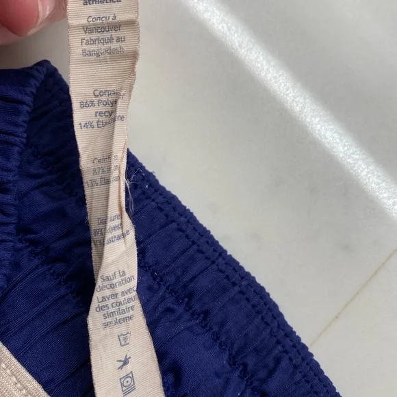 lululemon athletica Blue and Green Athletic Shorts - Picture 4 of 4